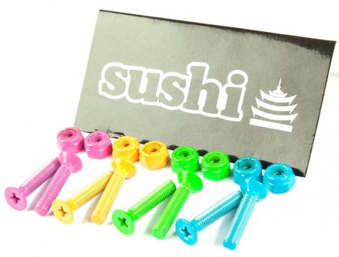 Sushi Bolts Coloured Phillips Bolts (Pk 8)
